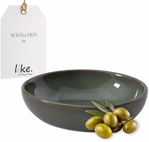 Cuenco pequeño de cerámica Villeroy & Boch color verde An/P/Al: 10,5 x 10 x 3,5 cm