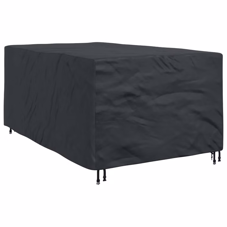 Funda para sofá vidaXL impermeable, color negro, An/P/Al: 143 x 225 x 90 cm