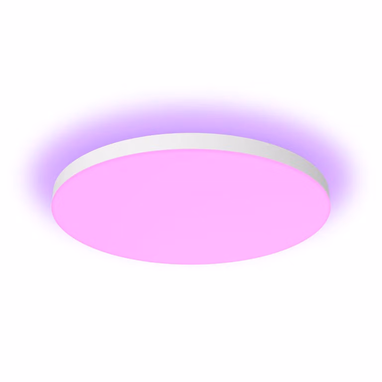 Plafón de techo LED Philips Hue White & Color Ambiance Datura Grande multicolor blanco