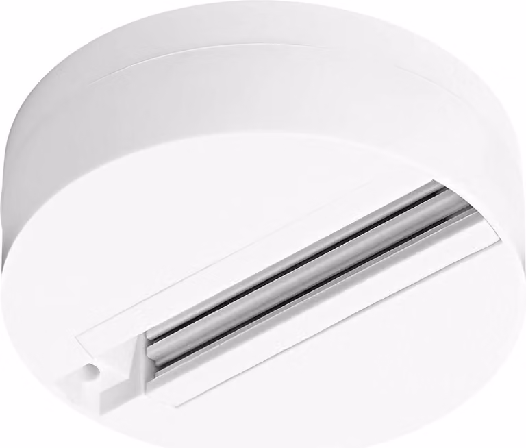 Adaptador de carril para luminaria LED Ledvance, diseño moderno, disponible en blanco o negro