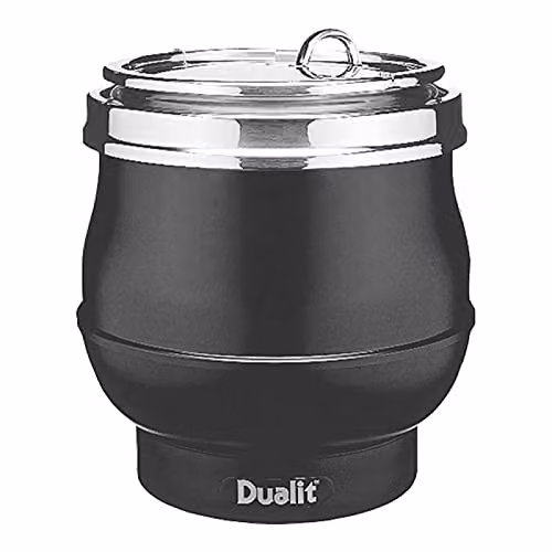 Samovar Dualit de acero inoxidable color negro con capacidad de 11 l, An/P/Al: 33 x 34 x 33 cm