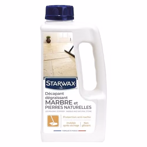 Decapante desengrasante para mármol Starwax de 1 l