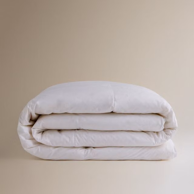 Relleno nórdico de plumón de ánade Ferdown Bulkdown para adultos, color blanco, nivel térmico 2