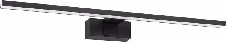 Lámpara LED para espejo Eglo Conettila en color negro, An/Al: 60 x 13 cm