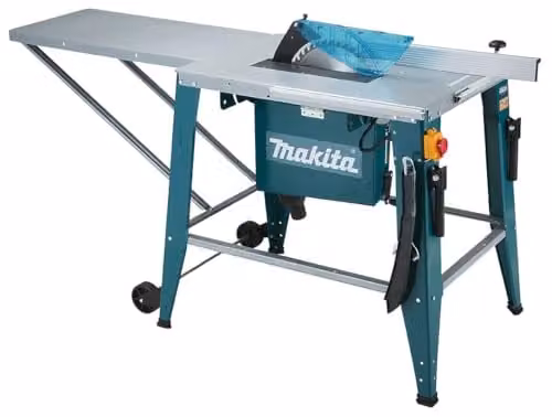 Sierra de mesa Makita 2712 de 315 mm con 2000 W en negro y azul