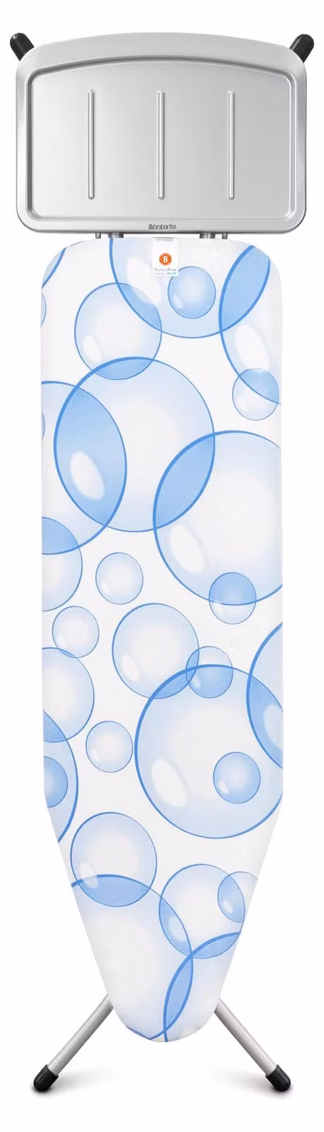 Tabla de planchar Brabantia PerfektFlow en color gris, An/P: 124 x 38 cm