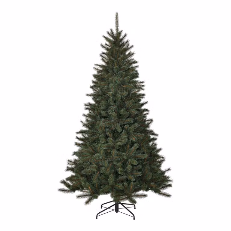 Árbol de Navidad artificial Toronto de Black Box Trees, color verde, Al 230 cm x An 140 cm x P 140 cm