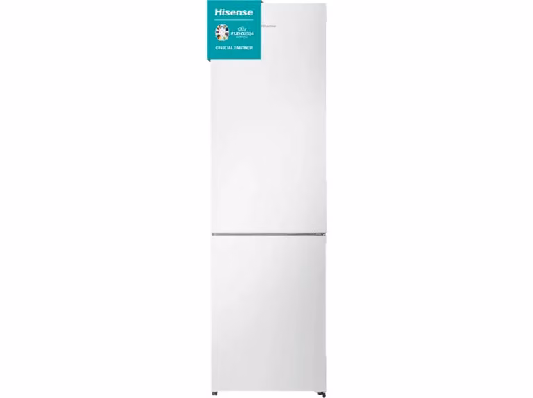 Frigorífico combi Hisense RB440N4GWD No Frost, 336 l, Blanco, Altura: 200.4 cm