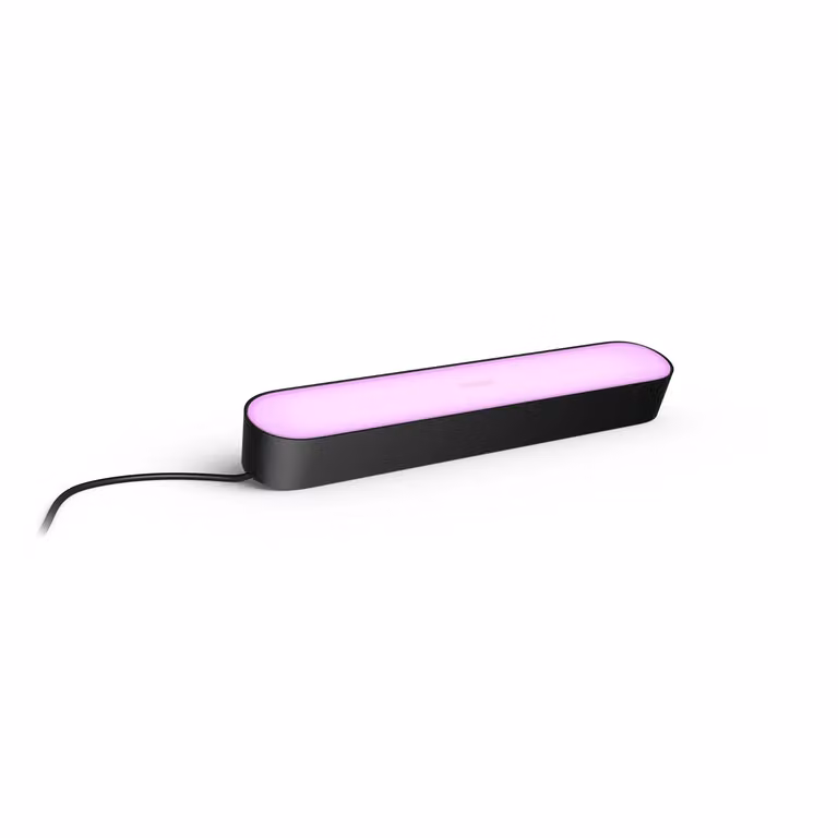 Pack de extensión Philips Hue White & Color Ambiance Barra de luces Play para TV en color negro y multicolor