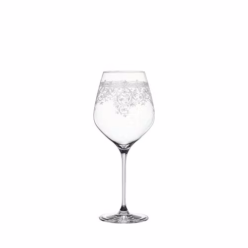 Juego de 2 copas de vino tinto Burgundy Arabesque de Spiegelau, cristal transparente, 840 ml
