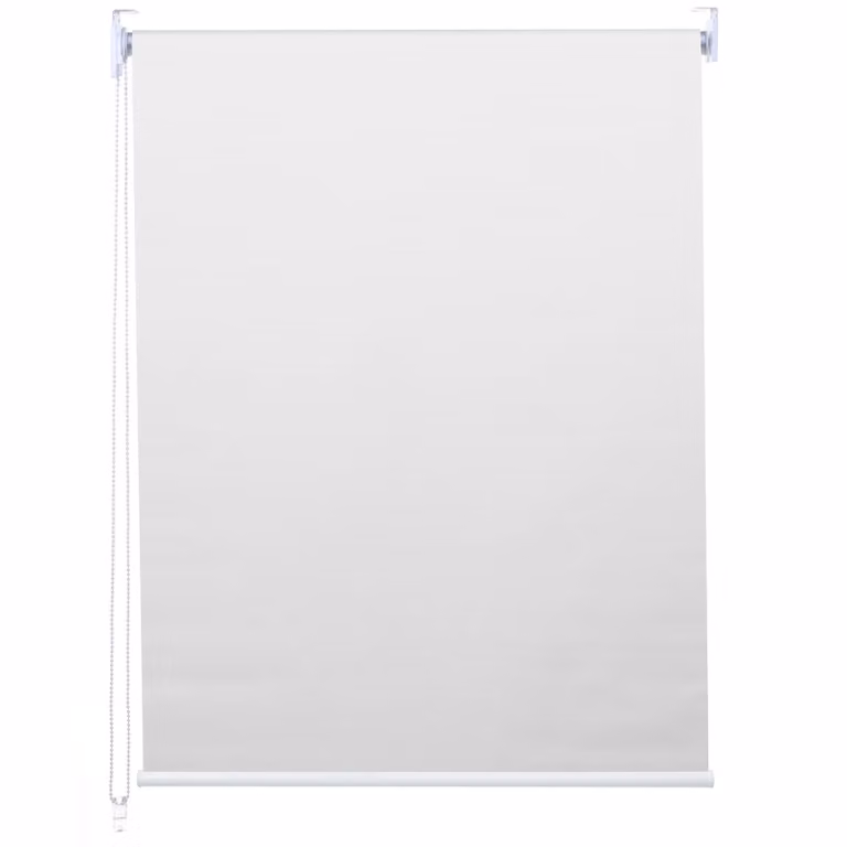 Estor Enrollable Mendler Blackout de Poliéster, Color Blanco, An/P/Al: 70 x 70 x 230 cm