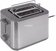 Tostadora Braun de 2 rebanadas, 900 W, color gris y acero inoxidable