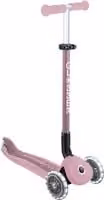 Scooter 3 en 1 Globber Go-Up Active Lights Eco Vespa plegable y con altura ajustable para niños