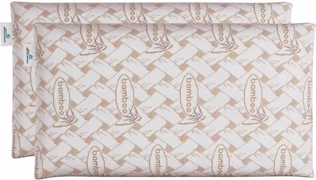 Almohada Viscoelástica Chloe de Nalui en color marrón con doble funda de lyocell y firmeza media