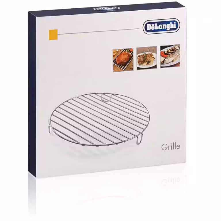 Rejilla redonda De'Longhi DLSK104 de metal en color plata