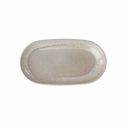 Fuente para servir Villeroy & Boch Perlemor Sand en color beige, An/P/Al: 23 x 13 x 3 cm