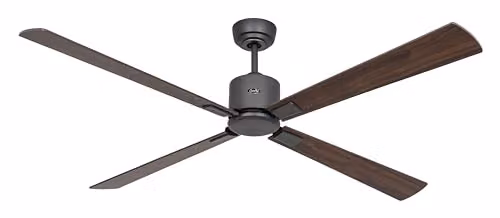 Ventilador de techo Casafan Eco Neo III 152 cm con motor DC, control remoto, temporizador y luz en color gris o marrón