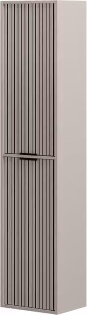 Armario de baño Vicco Ruford color beige con 2 puertas, An/P/Al: 40 x 30 x 176 cm