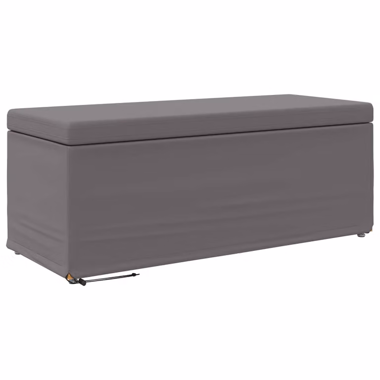 Taburete moderno vidaXL tapizado en gris An/P/Al: 41 x 40 x 101 cm