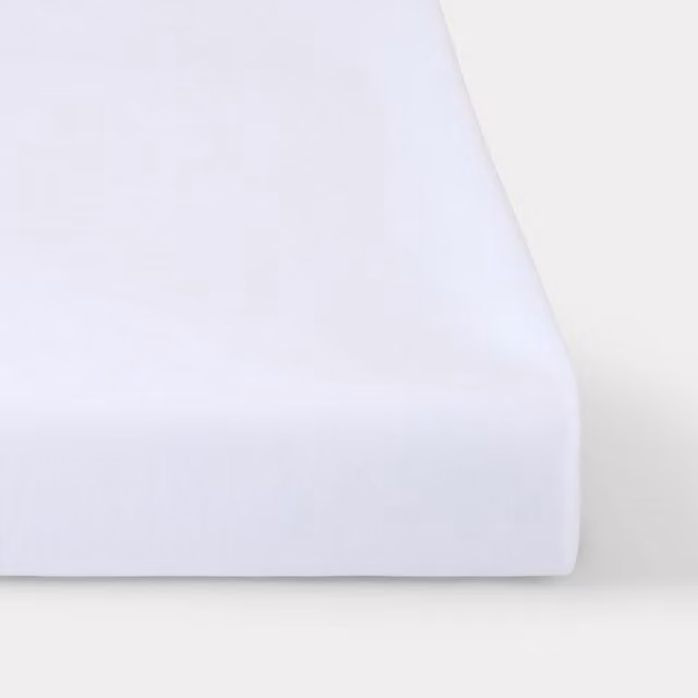 Sábana bajera ajustable 2en1 Cotton Juice Baby Home de Tencel y algodón, color blanco, 60x120 cm