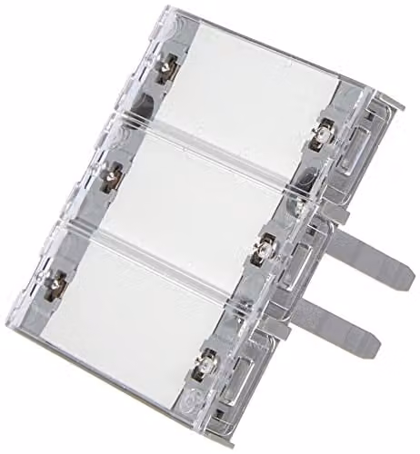 Interruptor KNX Sensor pulsador triple de 3 confort Gira en blanco y gris