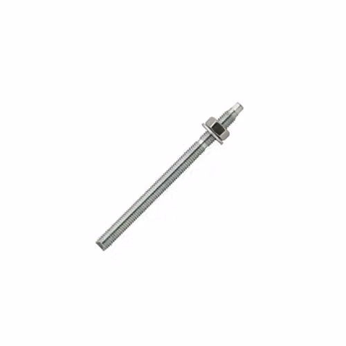 Varilla roscada de acero Scell-it con accionamiento hexagonal, color plata, Ø 12 mm x 160 mm