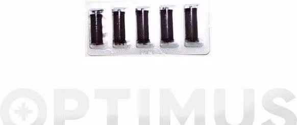Set de 5 rodillos para máquinas Suministros Jaizkibel color negro