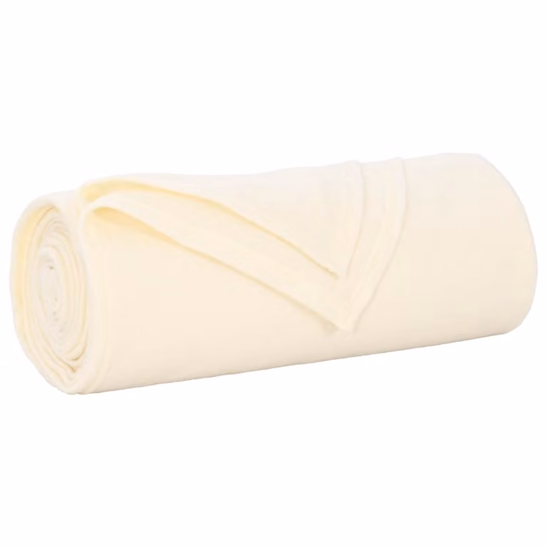 Manta de lana vidaXL color beige de 270 x 240 cm