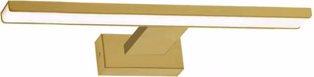 Aplique LED para cuadros Pinto de Milagro en color oro, 7W, 30 cm