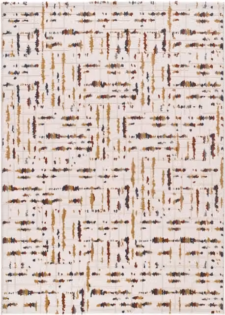 Alfombra geométrica moderna Atticgo multicolor An/P: 160 x 230 cm