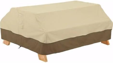 Funda repelente al agua para mesa de picnic Veranda de la marca ULISEM en color beige