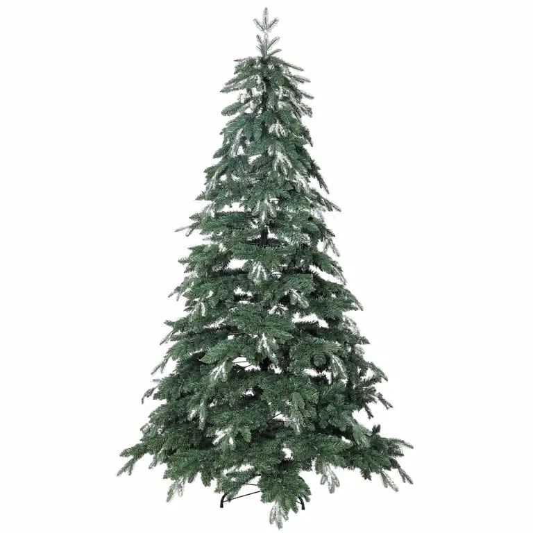 Árbol de Navidad Homcom verde An/P/Al: 140 x 140 x 210 cm