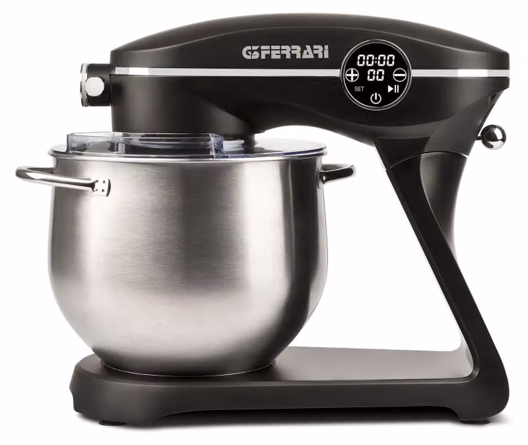 Batidora de pie G3 Ferrari G20137 Standmixer de 2300 W en acero inoxidable color plata y negro con pantalla digital