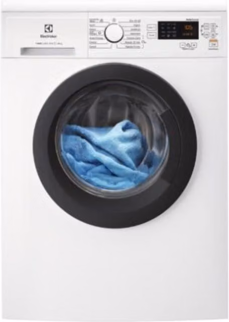 Lavadora de carga frontal Electrolux EA2F6821CF de 8 kg, 1200 rpm, clase A, color blanco