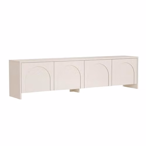 Mueble de televisión moderno Habitat et Jardin en madera y MDF color beige An/P/Al: 180 x 32 x 45 cm