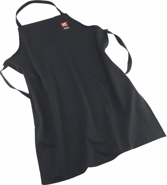 Delantal de cocina minimalista profesional Zwilling en color negro