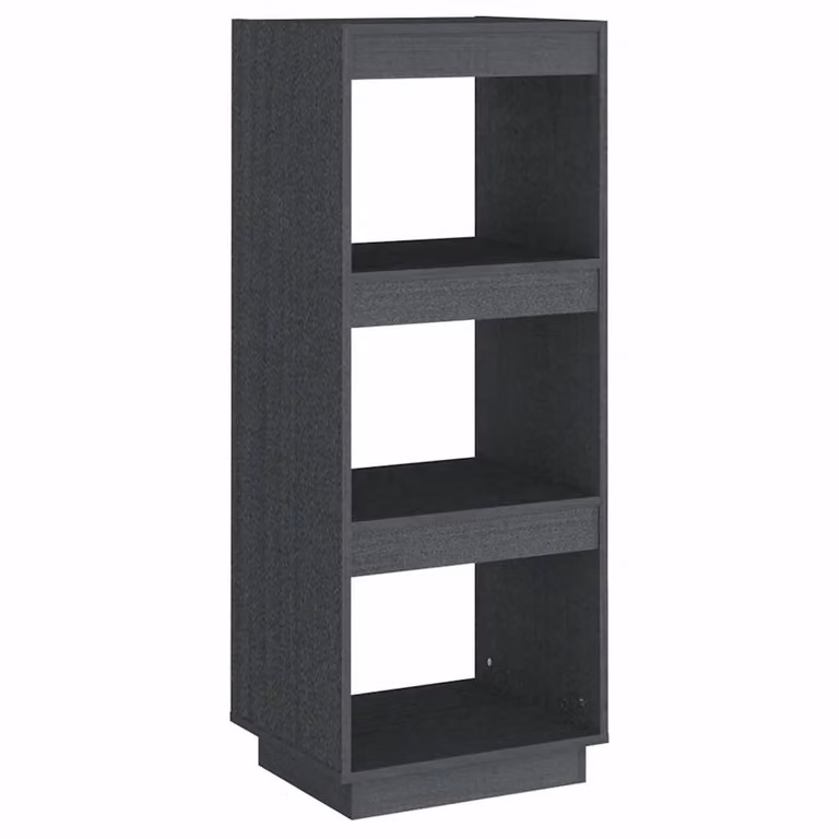 Estantería divisor de espacios vidaXL de madera de pino gris An/P/Al: 40 x 35 x 103 cm