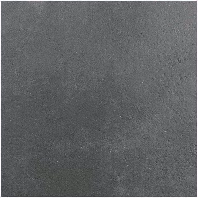 Placa de hierro fundido lisa LUNAWAY para chimenea de leña, color negro o gris, An/P/Al: 50 x 50 x 0,8 cm