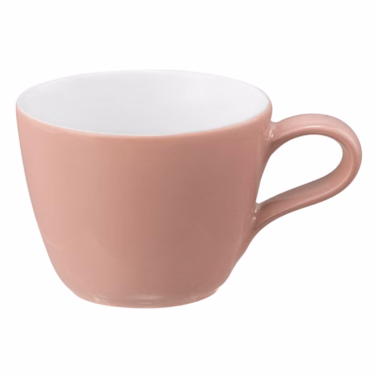 Taza de espresso Seltmann Weiden Life Fashion Posh Rose de porcelana, color rosa, 0,09 l
