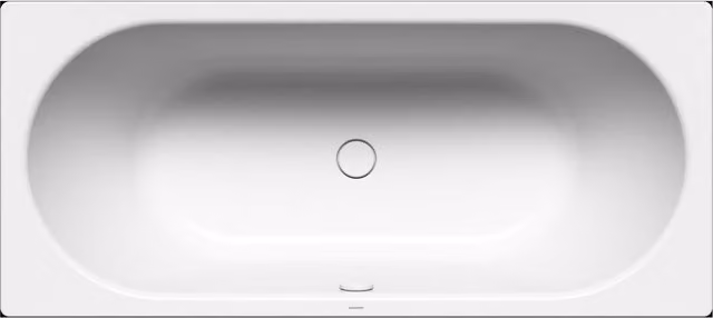 Plato de ducha rectangular Kaldewei Centro Duo 132 en color blanco, An/P/Al: 170 x 75 x 47 cm