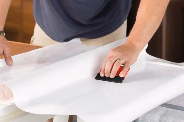 Vinilo adhesivo decorativo blanco liso Dc-fix An/P: 45 cm x 2 m