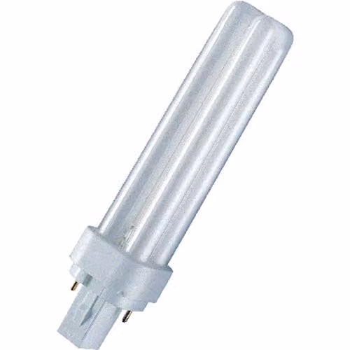 Lámpara de ahorro de energía Osram DULUX D 18W/830 G24d-2 tono cálido blanco