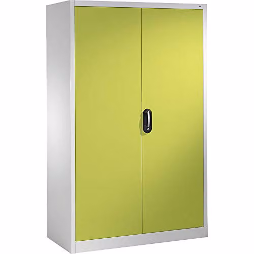 Armario de archivo C+P MÃ-BELSYSTEME con puertas giratorias y estantes regulables, An: 120 cm, P: 60 cm, Al: 195 cm