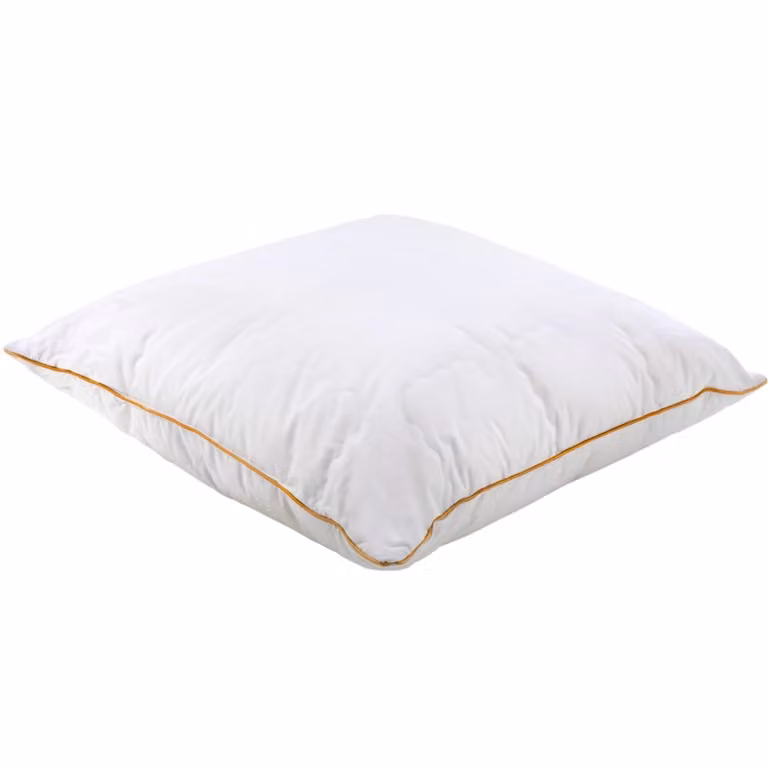 Almohada WOODEK de microfibra blanca, firme y lavable, An/An/Al: 60 x 60 cm