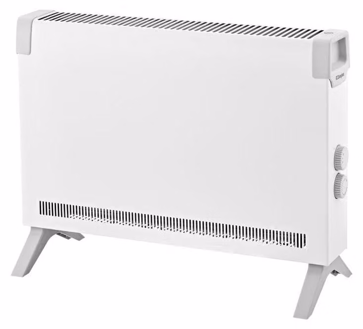 Calefactor de pie convector Dimplex de 2,0 kW en color blanco