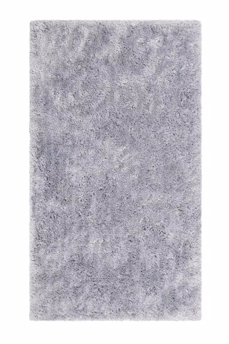 Alfombrilla de baño antideslizante de microfibra Homie Living, gris, An/P: 55 x 65 cm