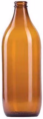 Vaso de cerveza Capaldo de 20,0 l en color marrón y amarillo