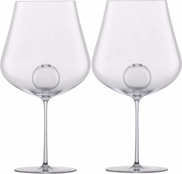 Juego de 2 copas de vino Borgoña Air Sense de Zwiesel Glas en cristal transparente