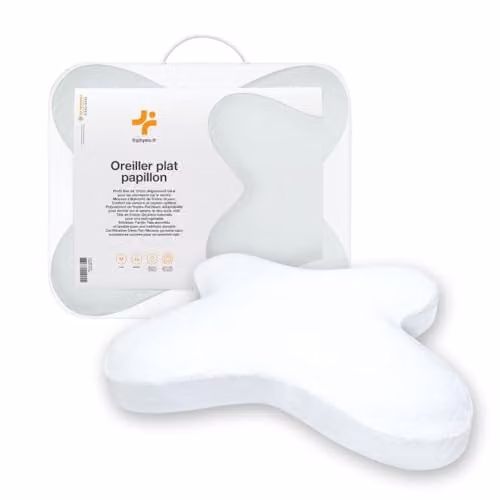 Almohada Cervical Ergonómica Inphysio de Espuma con Memoria, Blanca, An/P/Al: 56 x 46 x 10 cm
