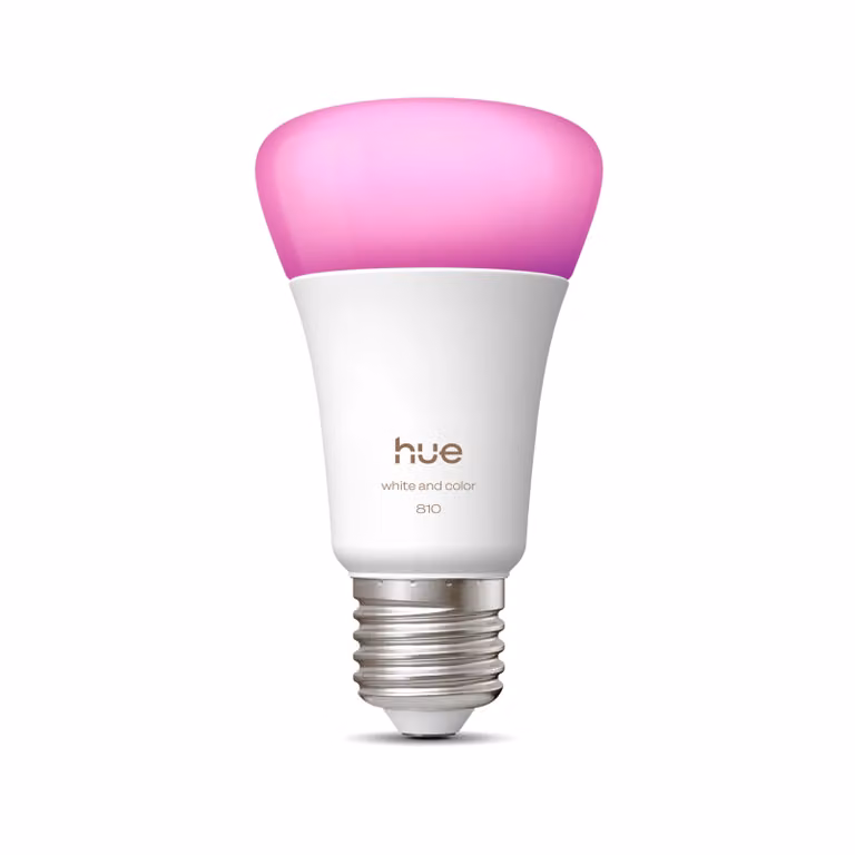 Bombilla Inteligente Philips Hue White & Color Ambiance A60 LED RGB Multicolour con casquillo E27 y regulación de intensidad
